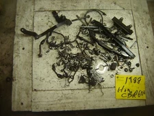 1988 HONDA CBR600 CBR 600 MISC PARTS AND BOLTS
