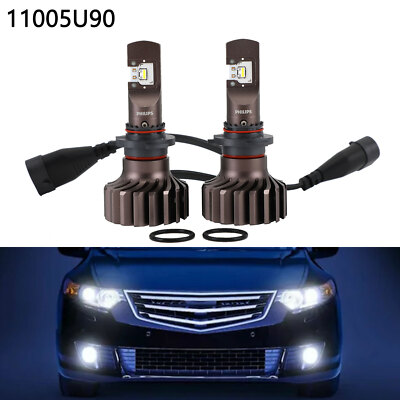 For Philips HB3/4 Ultinon Pro9000 LED Headlight Bulbs +250% 5800K 11005U90CWX2 P