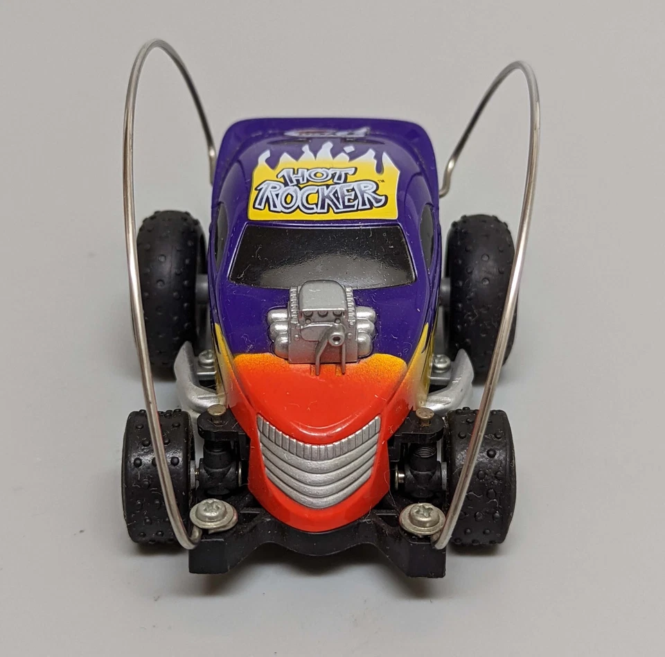 2003 Tyco R/C Stuntsters Hot Rocker Purple Hot Rod Car ONLY Replacement - Image 2 of 4
