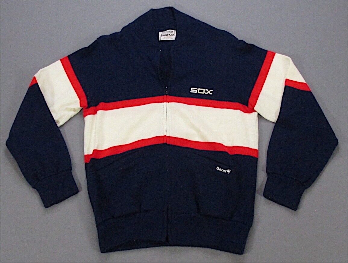 Rare Vintage MEDALIST Sand-Knit Chicago White Sox Striped Rare Vintage MEDALIST Sand-Knit Chicago White Sox Striped