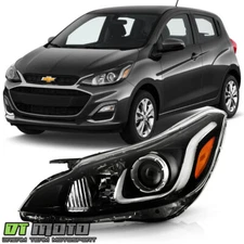 2019-2022 Chevy Spark Projector Headlight Driver Side (Bumper w/ LED DRL Type)