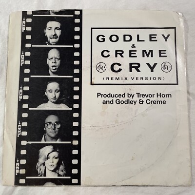 Godley &amp; Creme - Cry&frasl;Love Bombs w&frasl; Picture Sleeve - 45 RPM 7” VG+ | eBay