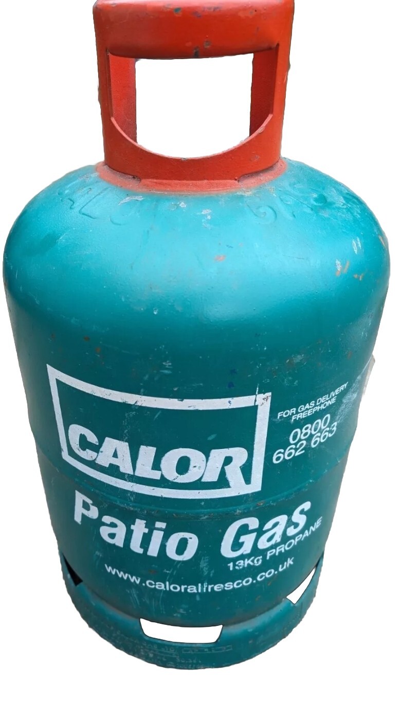 13kg Calor Gas Empty Patio Gas Bottle Caravan Camper Camping BBQ