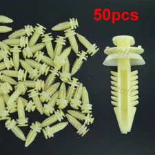 50pcs Door Trim Panel Clips For Chevrolet K10 K1500 C3500 Truck SUV 1976-2000