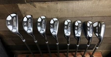 DEMO RH Petite Ladies Powerbilt Golf EX-550 Hybrid Iron Set 4-SW 973-JN73