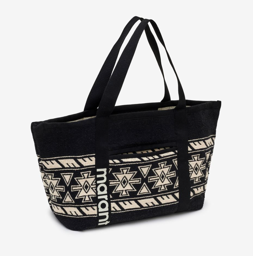 ★Isabel Marant★ Darwen Tote Bag Midnight PP0098FAB3X01M30M ISABEL MARANT Darwen Graphic Tote Black Orig. $495 NWT | eBay