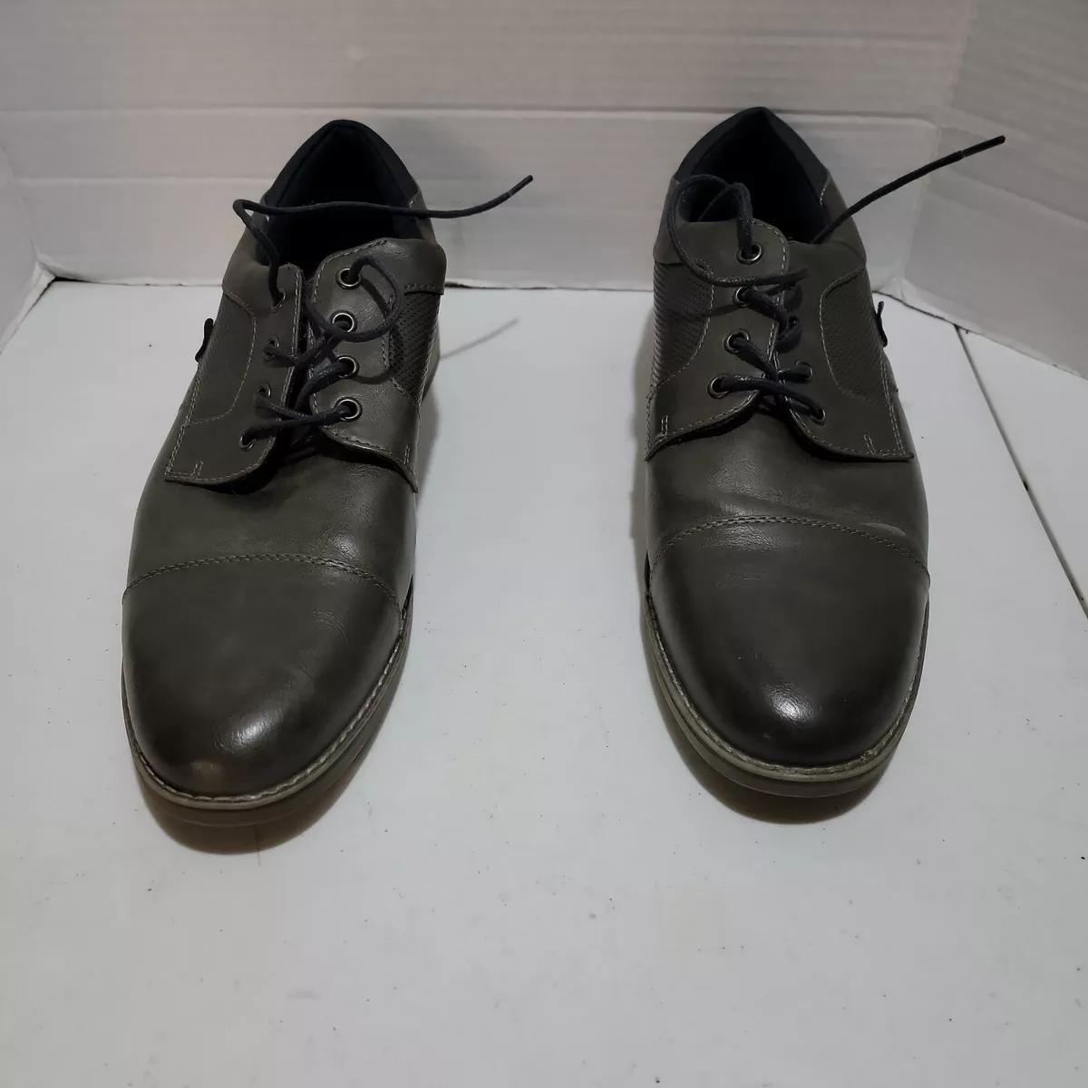 Restoration mens justin lace up store cap toe oxford shoes