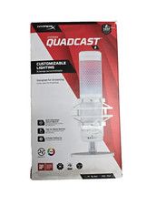 Hyperx Quadcast Customizable Lighting S Usb Microphone White