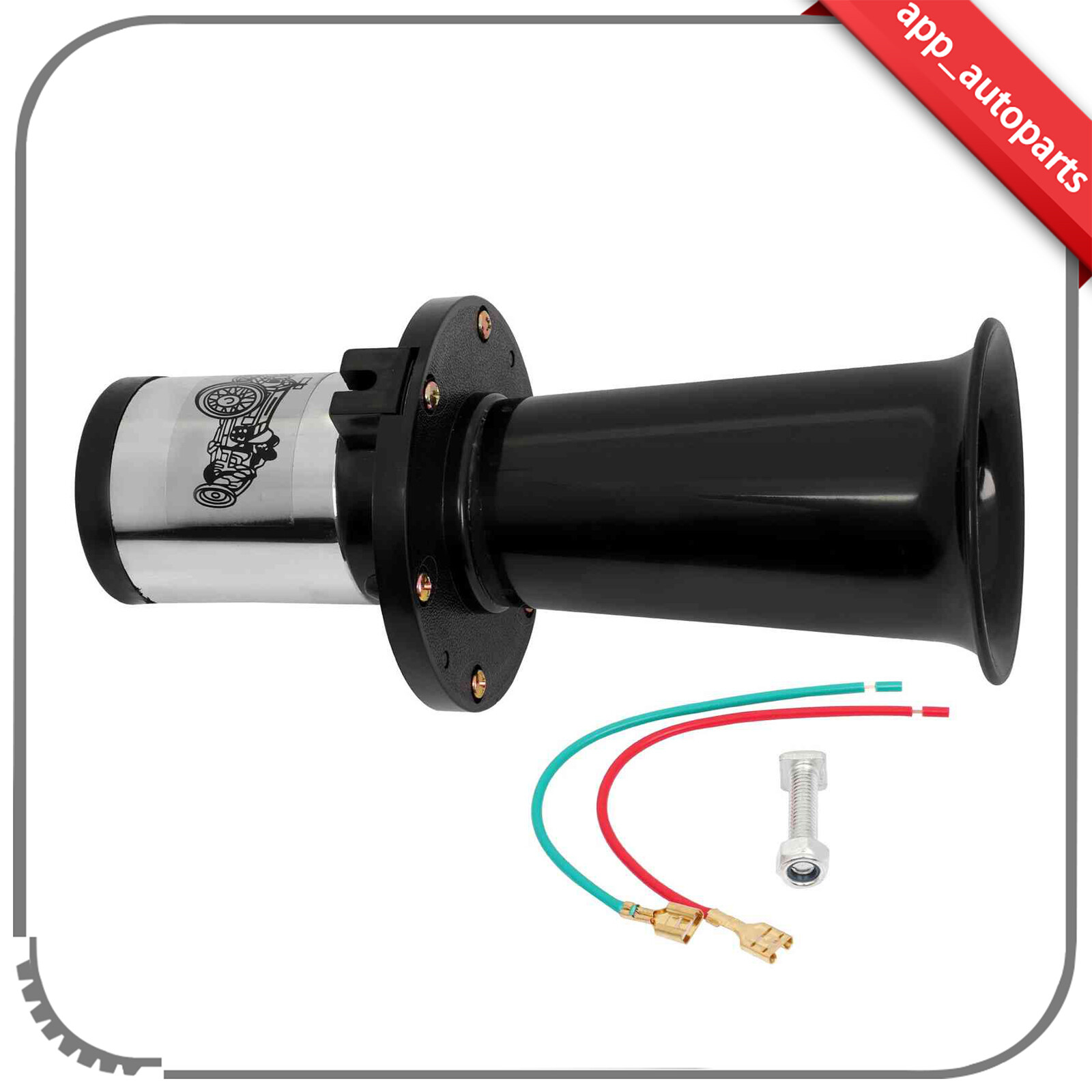 Antique Vintage Classic Old Car Air Horn Ooga Sound Electric For Car