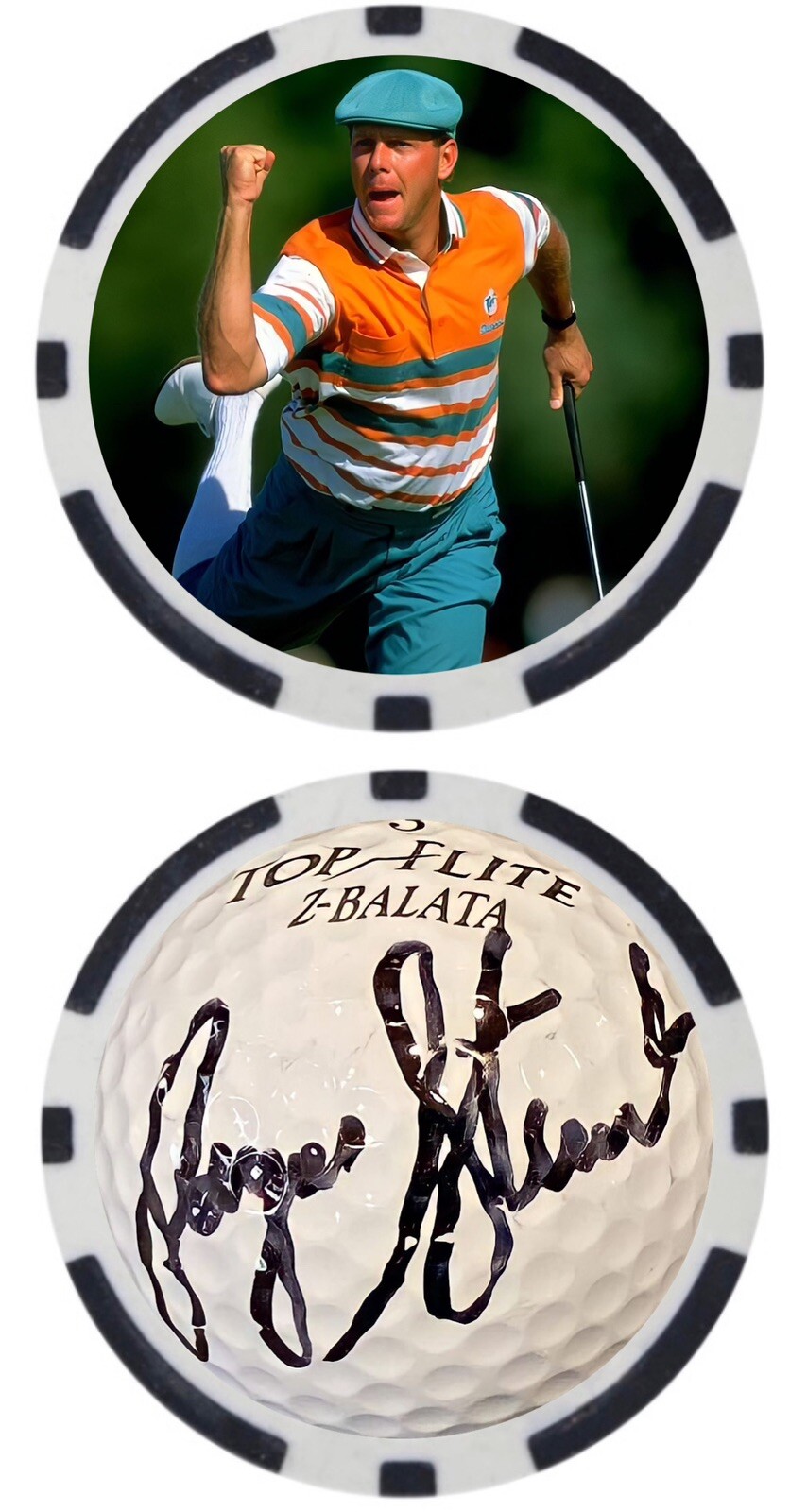 PAYNE STEWART - GOLF LEGEND - NOVELTY / POKER CHIP **SIGNED**