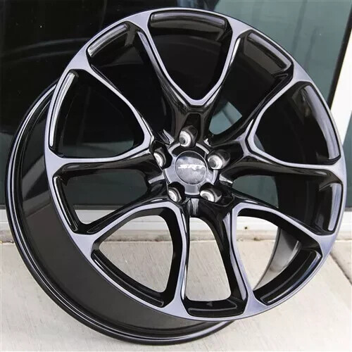 SET(4) 22x9.5 5x127 WHEELS/TIRES PKG FIT JEEP GRAND CHEROKEE WRANGLER DURAGO SRT - Picture 2 of 5