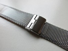 Mesh "tapered" stainless steel 18 19 20 21 22 MM watch bracelet