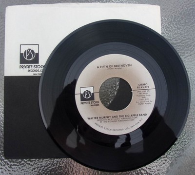 Walter Murphy And The Big Apple Band 45 RPM Record-A Fifth Of Beethoven