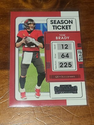 BUCCANEERS TOM BRADY 2021 PANINI CONTENDERS #91