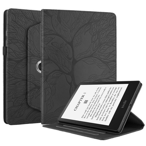 Für Amazon Kindle Paperwhite 12th Gen 2024 Stoßfestes Leder Drehstand Case Cover - Bild 40 von 52