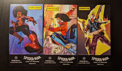 Set of 3 Double Sided Spider-Man Across the Spiderverse