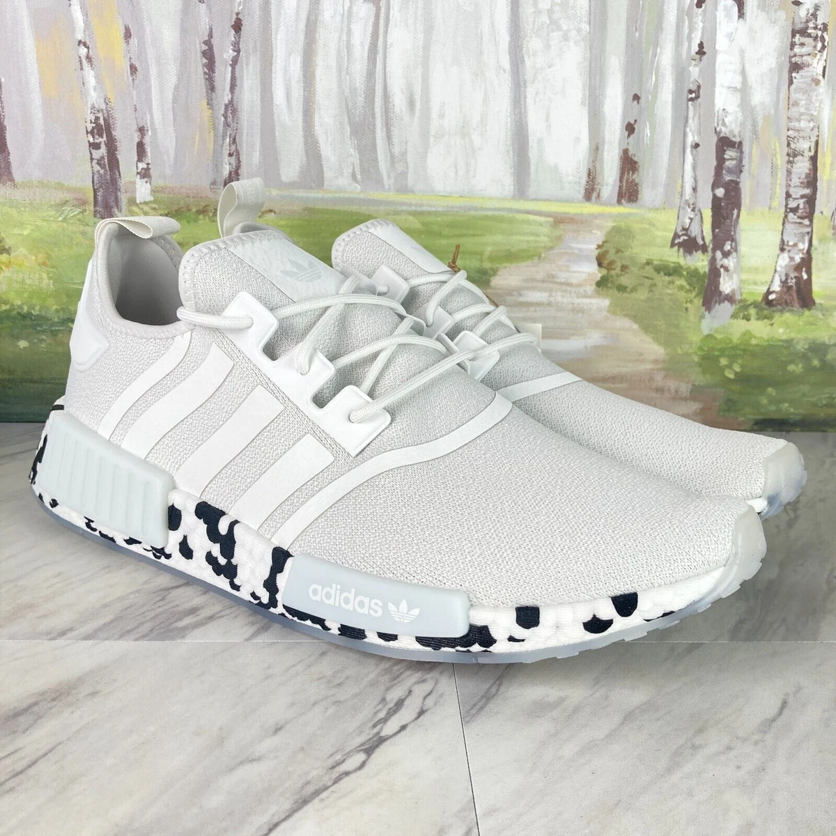 Adidas boost 2025 blancos hombre