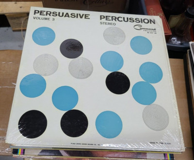 VINTAGE 1960-70's PERSUASIVE PERCUSSION VOLUME #3 STEREO by COMMAND ...