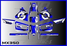 Razor MX350 NEW MODEL graphics kit decals THICK AND HIGH GLOSS