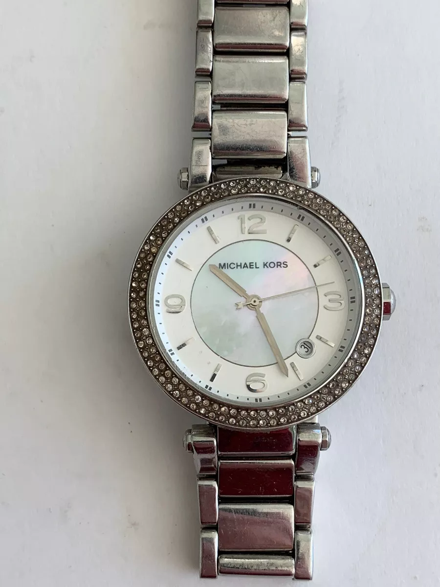 Mk rhinestone watch sales