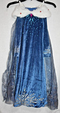 Kids Princess Elsa Dress Girls Cosplay Costume Birthday Party Snow Queen Dress 6