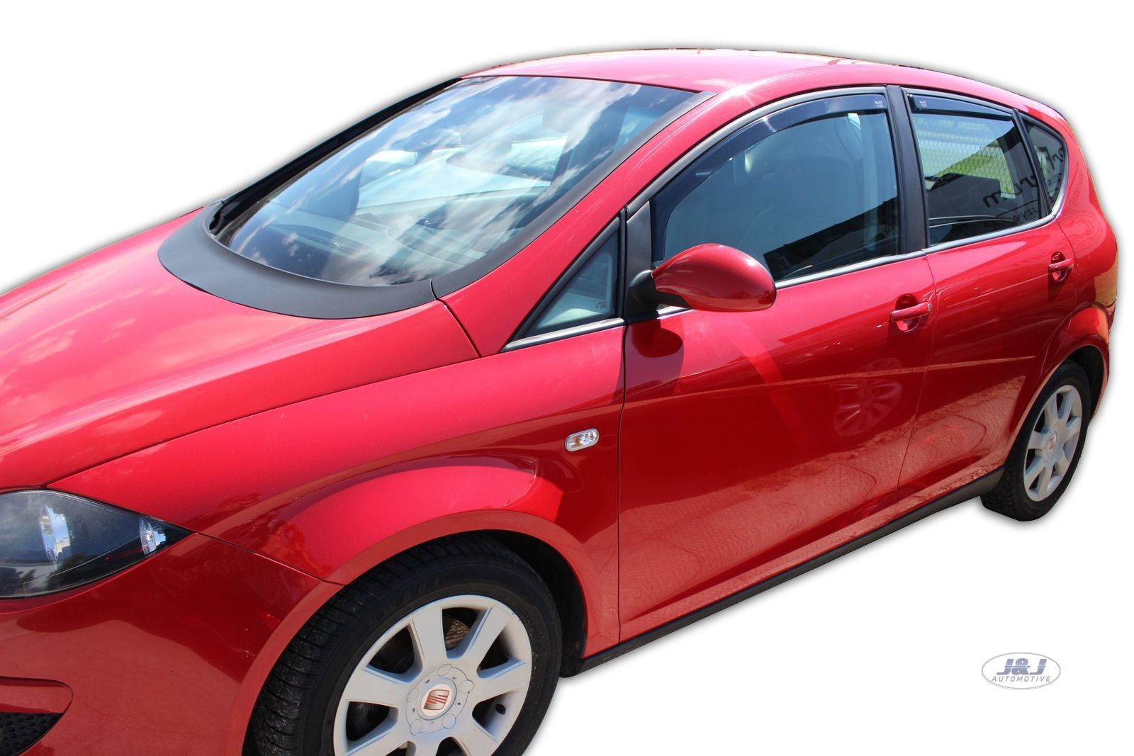 TO FIT Seat Altea 2005 2015 wind deflectors 4pc set TINTED HEKO eBay