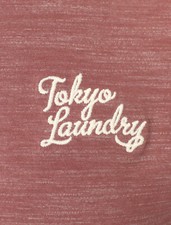 T-shirt Tokyo Laundry Sun Lake Homme Warm Rose Taille S - Neuf Avec étiquettes