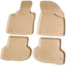 Gummi Fussmatten passend für AUDI A3 8P Sportback Cabrio | 2003-2013 | beige
