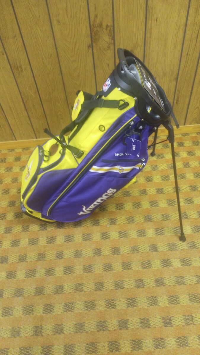 Wilson Minnesota Vikings Stand Bag | eBay Wilson Minnesota Vikings Stand Bag | eBay