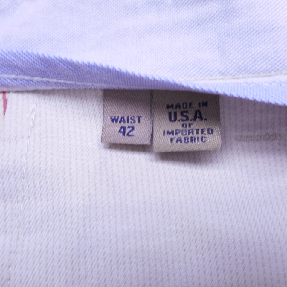 Bills Khakis 短裤男式 42 红色面霜针尖泡泡纱标准版型 PS RCPS — 第 4/4 张图片