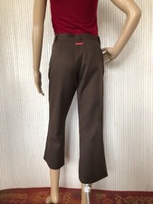 Pantalon Blanc Miss Sixty – Taille 25 (34/36), Poches Arrière Zippées, Occasion Très Bon état