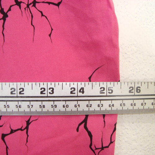 NWT Tunnel Vision Pink Black WhimsiGoth Lace Trimmed Side Zip Pants Size 2X - Picture 6 of 11