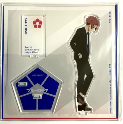 Blue Lock Baseyard Tokyo Acryl Standfigur Sae Itoshi Fußball Anime JAPAN