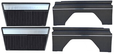 1968-76 Bronco Assembled Door Panel & Quarter Panel Set- ANY COLOR
