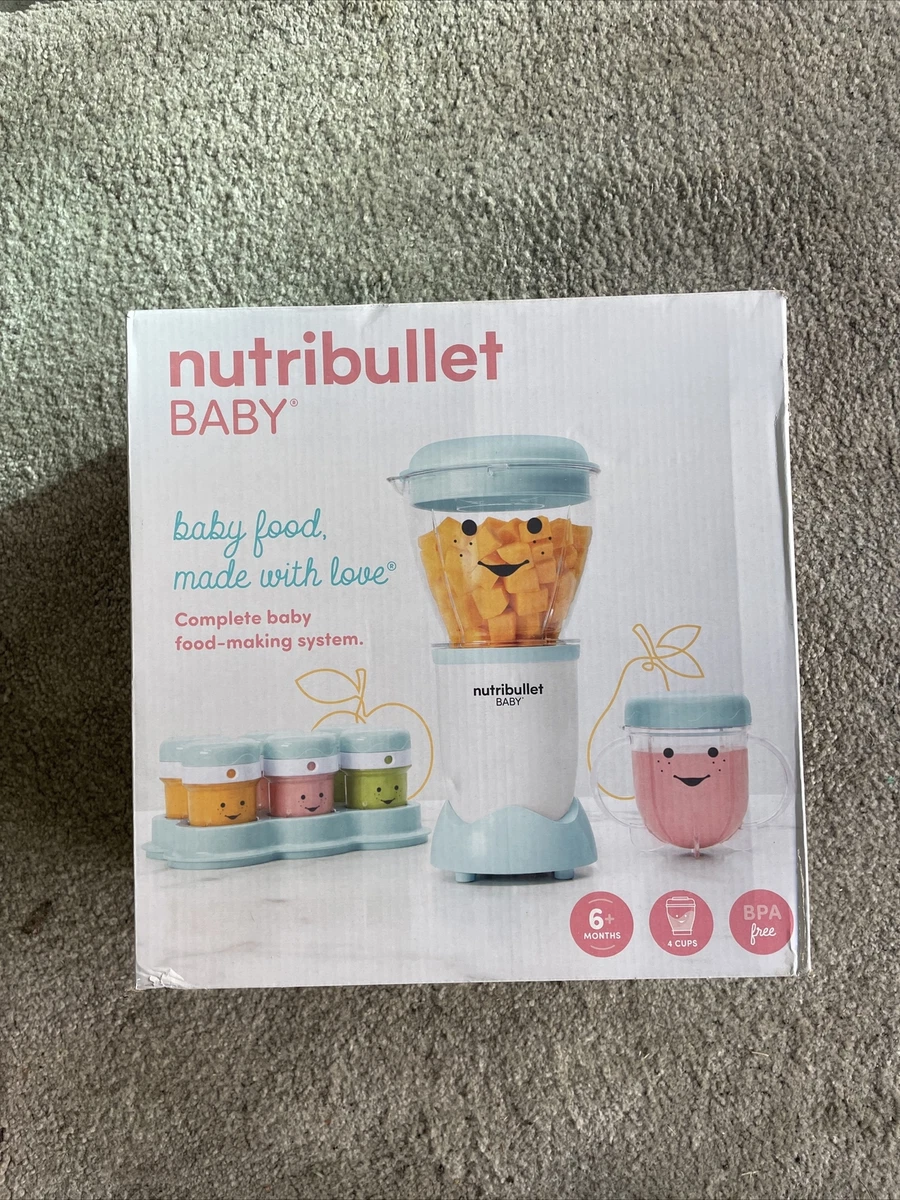 Nutribullet Baby Bullet Complete Blender Food Making System Kit