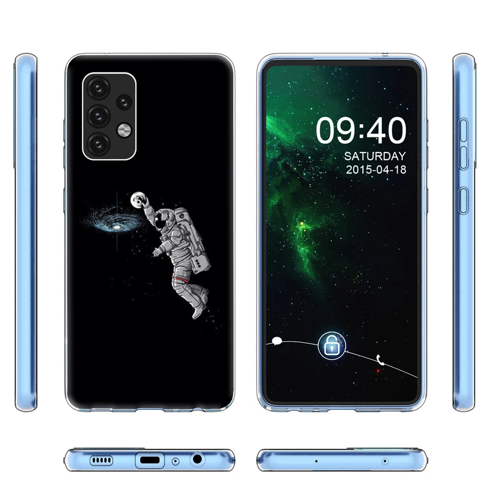 Custodia cover back case per Motorola Moto g55 5G in TPU morbida fantasia M10 - Immagine 4 di 4