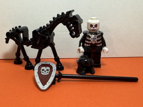 LEGO Skeleton Warrior 4 minifigure Skeletal Black Horse 7009-1 The Final Joost - Picture 5 of 8