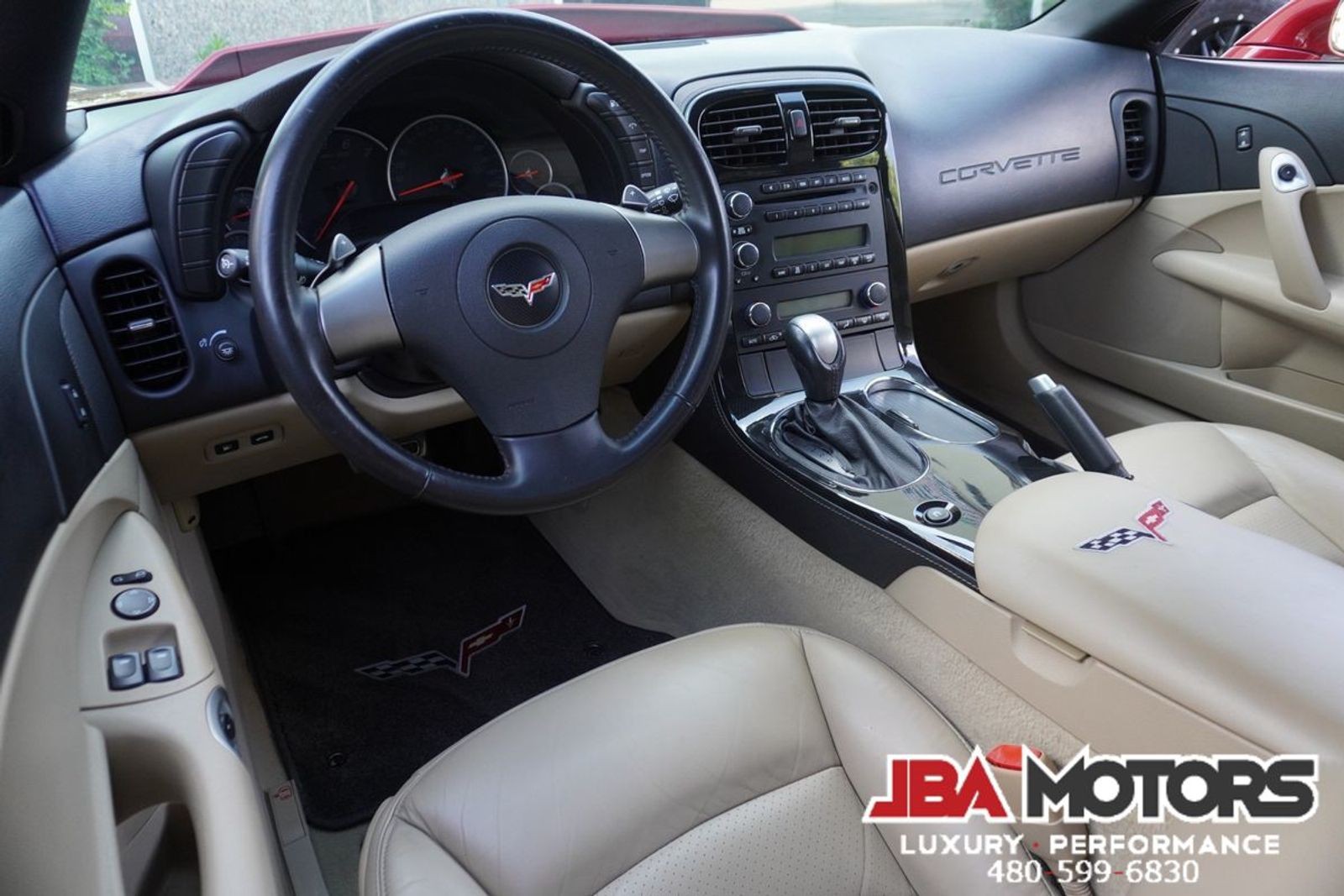2008 Red Chevrolet Corvette Convertible  | C6 Corvette Photo 9
