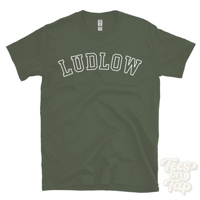 LUDLOW T-SHIRT RETRO VARSITY STYLE kentucky kenton