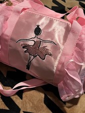 Dance Bag, Ballet Bag, Small Overnight Bag for Girl, Duffle Dance Bag -- NEW