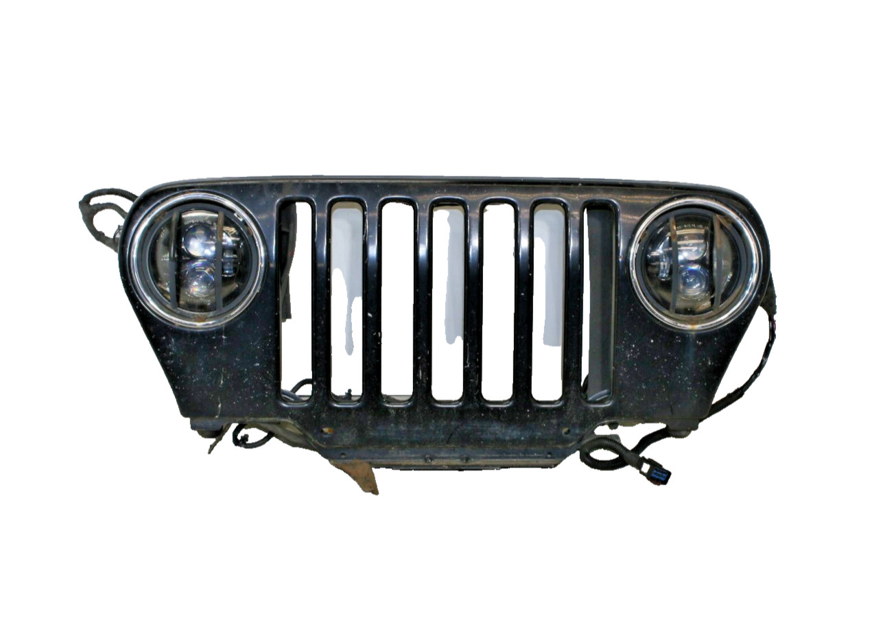 Jeep Wrangler TJ 97-06 OEM Front Grille Grill Black FREE SHIPPING