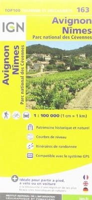 IGN 1 : 100 000 Avignon -  Nîmes: Top 100 Tourisme ... | Buch | Zustand sehr gut