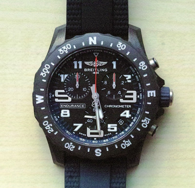 BREITLING PROFESSIONAL ENDURANCE PRO 44 black     X82310D51B1S2   NEU FULL SET