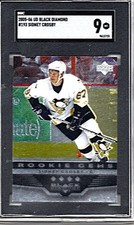 2005-06 Upper Deck Black Diamond Sidney Crosby #193 SGC 9...AWESOME