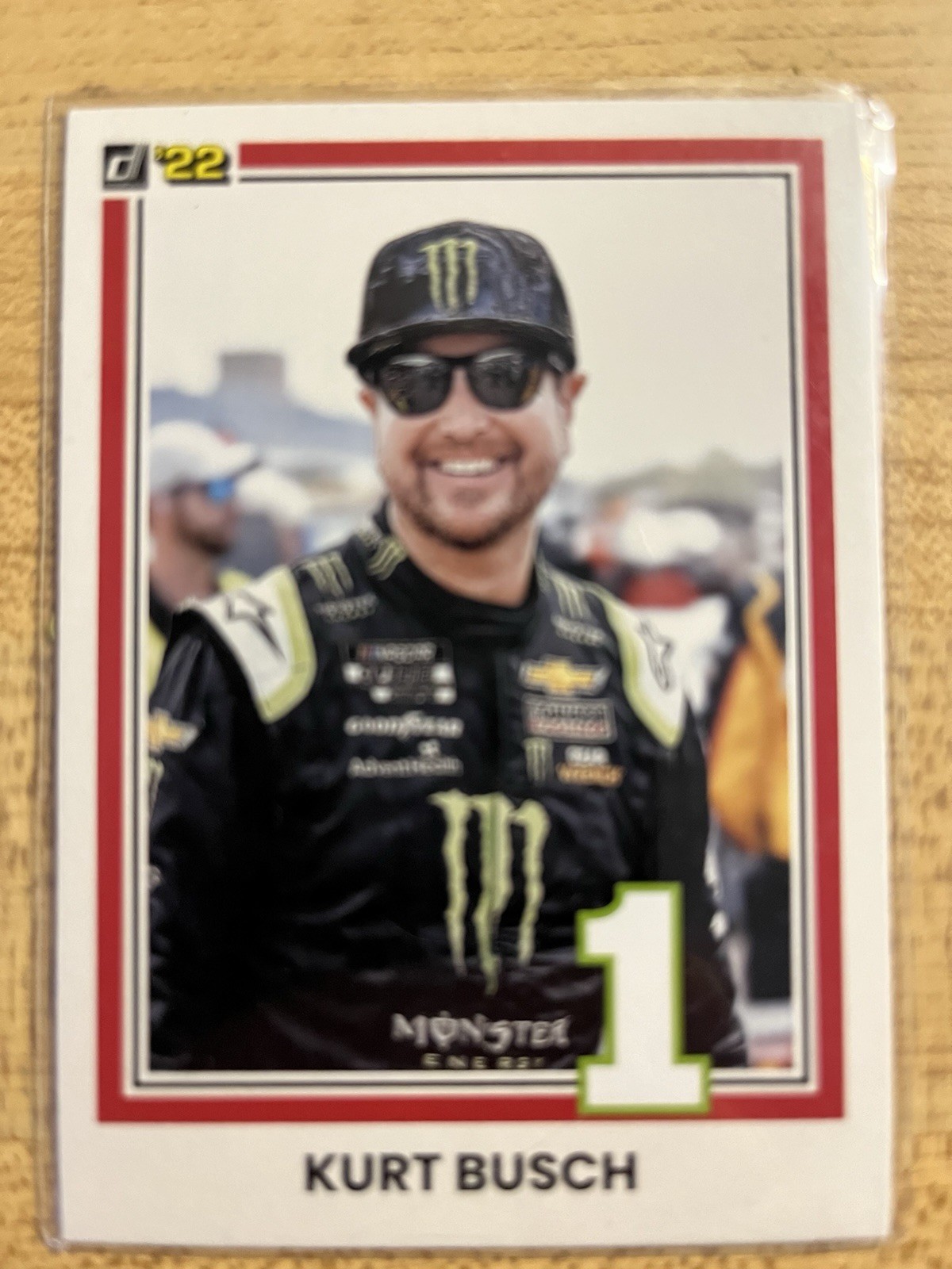 Kurt Busch 2022 NASCAR Donruss Retro Card