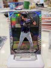 2026 Bowman Chrome Reptilian Refractor BCP-146 Matt Klein Colorado Rockies