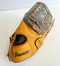 Franklin Adult Baseball Glove Field Master Series 12.5-Inch Yellow/Black RHT