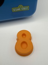 Sesame Street Cookie Monster Case On The Go Replacement Number- ORANGE 8 Only