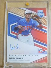 2020 Willy Fanas Panini Elite Extra Edition Rookie Autograph RC MINT 🔥🔥🔥