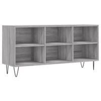Tv-Schrank Grau Sonoma 103,5X30X50 Cm Holzwerkstoff